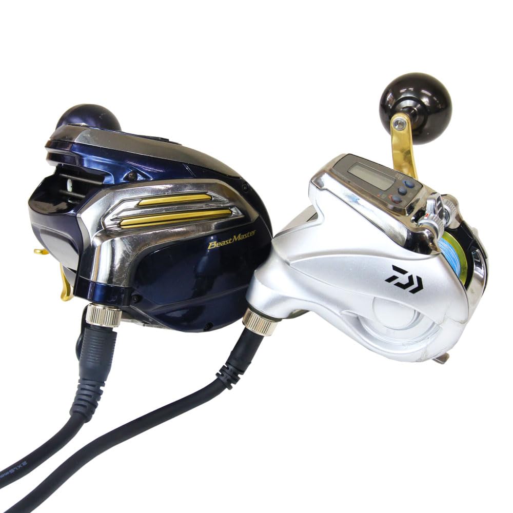 Ori Fishing Tackle Electric Reel Cable, 2-Core, for Shimano and Daiwa, 2-Pin, Oki Tsuri Honpo, 2.5m (ori-783668)