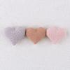Cute Hearted-shaped Crochet Knitting Beads for Pacifier Chain Baby Photograph Props Baby Accessories Lightweight Gift