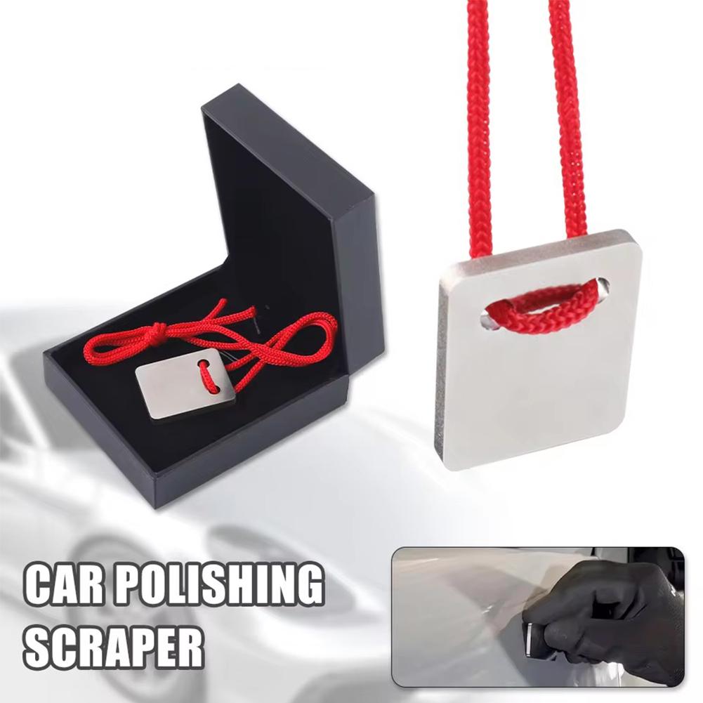 Car Polishing Scratch Repair Scraper Sagging Varnish Paint Stains Removal Car Surface Repair Professional Polishing Tool