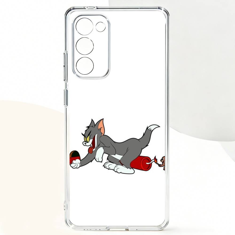 F-Funny TomS Cartoon J-JerryS  Phone Case For Samsung Galaxy A91,80,73,72 ,71,53,52,32 ,31,22,21s,20,Transparent Case