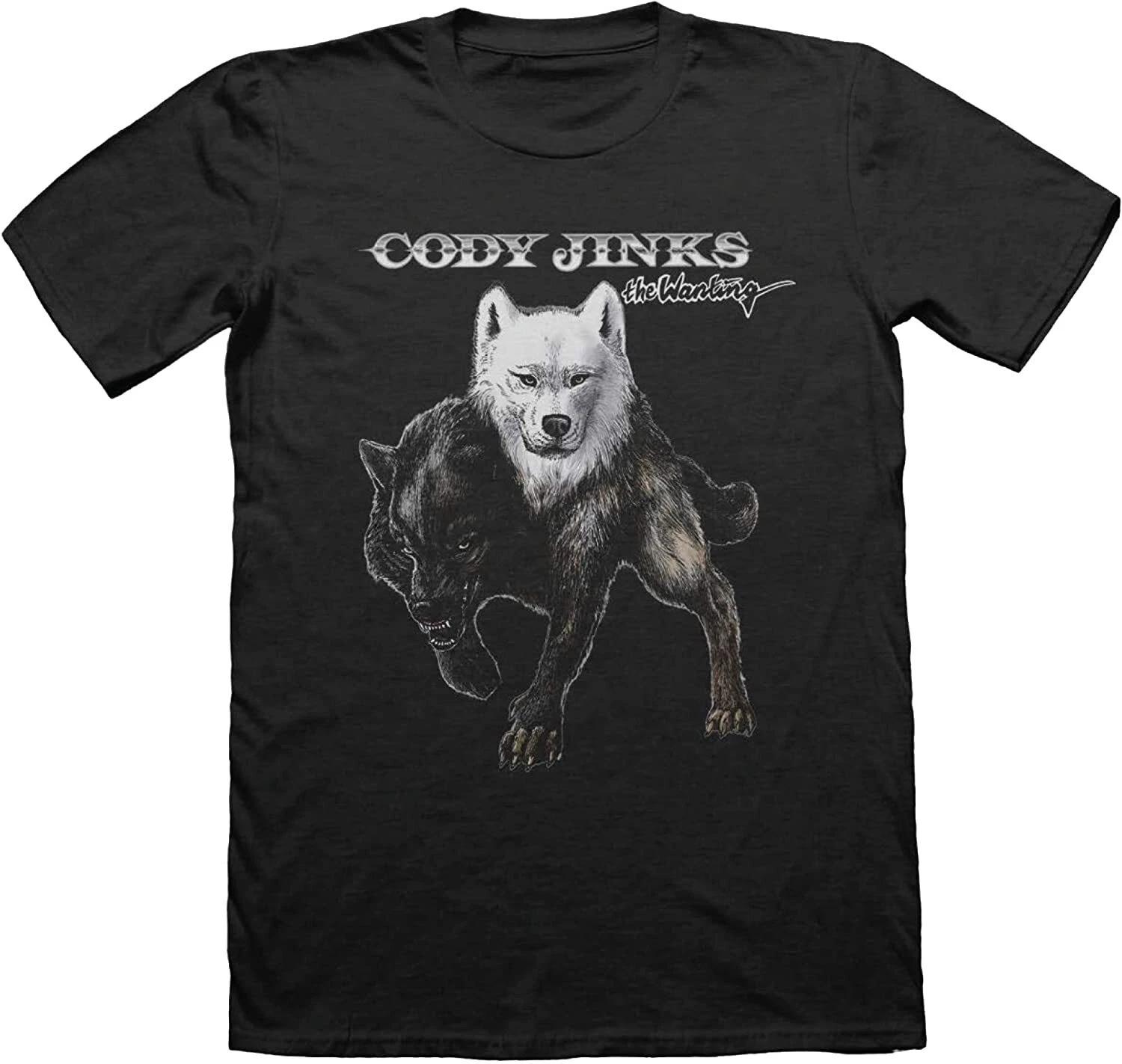CODY JINKS - The Wanting Wolf Shirt Short Sleeve Black Unisex S-5XL XXL