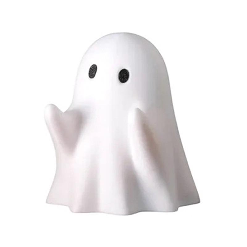 Ghost Pen Holder Cute Funny Pen Holder Halloween Decor Creative Gift Desktop Organizer For Office Home Decoration Ornaments