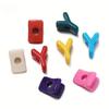 50Pcs DIY Letter Pendant Y2K Jewelry Making Charm Minimalist Acrylic Pendant  Jewelry Accessories