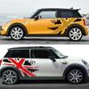 2pcs Union Jack Car Side Door Sticker Auto Body Stripe Decal Decoration For MINI Cooper JCW Countryman R60 R55 R56 F55 F56 F60