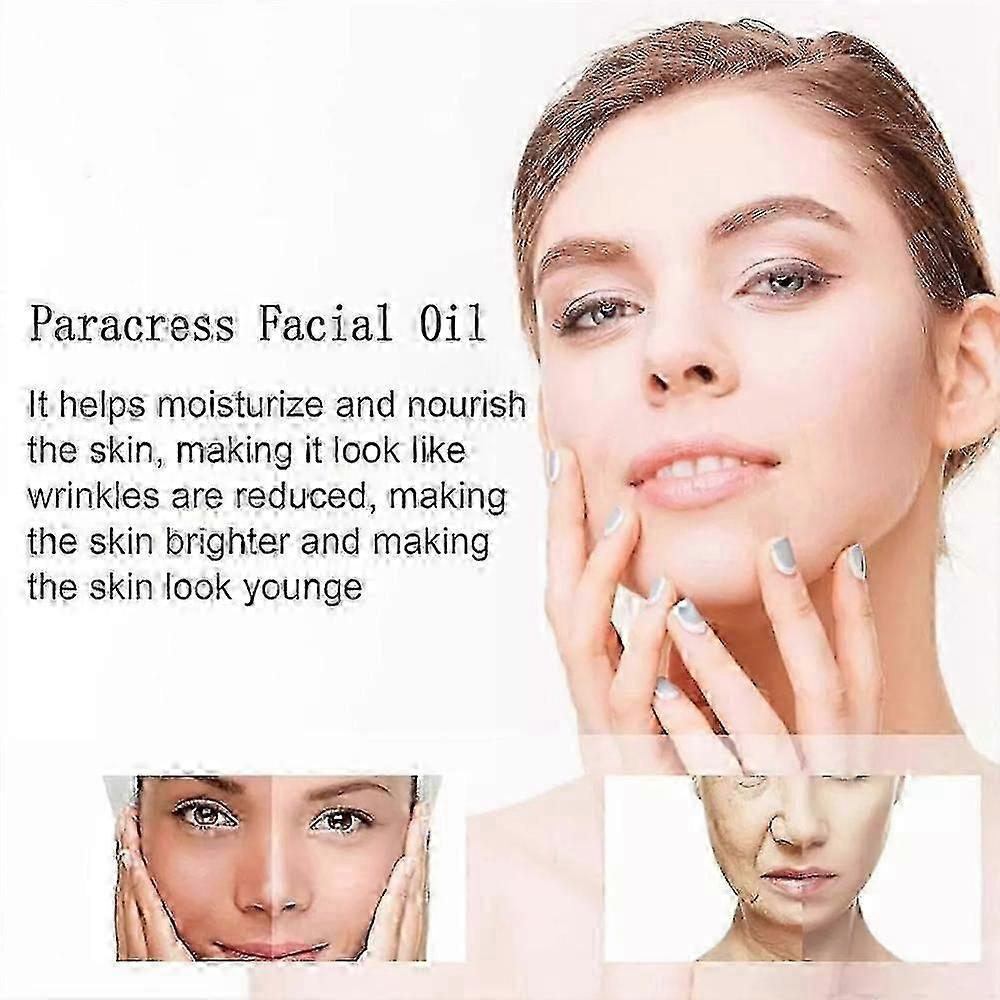 Organic Paracress Facial Serum, Anti-Wrinkle Paracress Serum Oil For Face 30ML/1oz, Smooth Fine Lines And Wrinkles New Arrival S03
