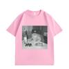 Funny Drunk Feline Meme Graphic T Shirts Unisex Fashion Vintage Short Sleeve Tshirts Summer Casual Loose Tshirt