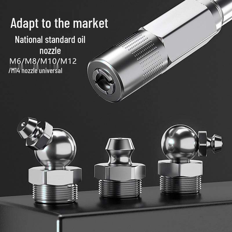 Univerzální tryska pro vysokotlakou mazací pistoli pro bagry