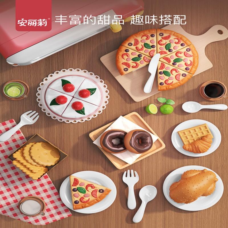 Children's Mini Kitchen Toy Oven For Boys And Girls Play Home Simulation Microwave Cooking Kitchenware For Babies