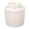 Butter Crock Keeper 350ML Ceramic Butter Container Holder with Lid for Home Kitchen