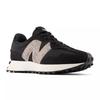 Damen Sneaker New Balance 327 Sportschuhe Leder Schwarz (WS327PH)