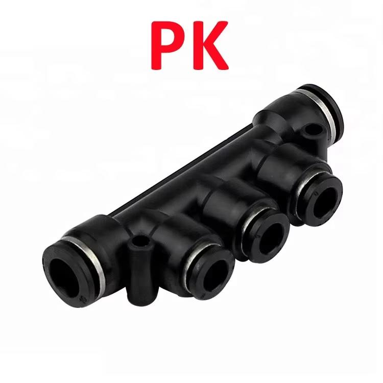 4/6/8/10/12/14/16mm Pneumatic Fitting Pipe Air Connector Tube Quick Release Fitting Plastic Water Push In Hose PU/PE/PY/PV/PZ/PK