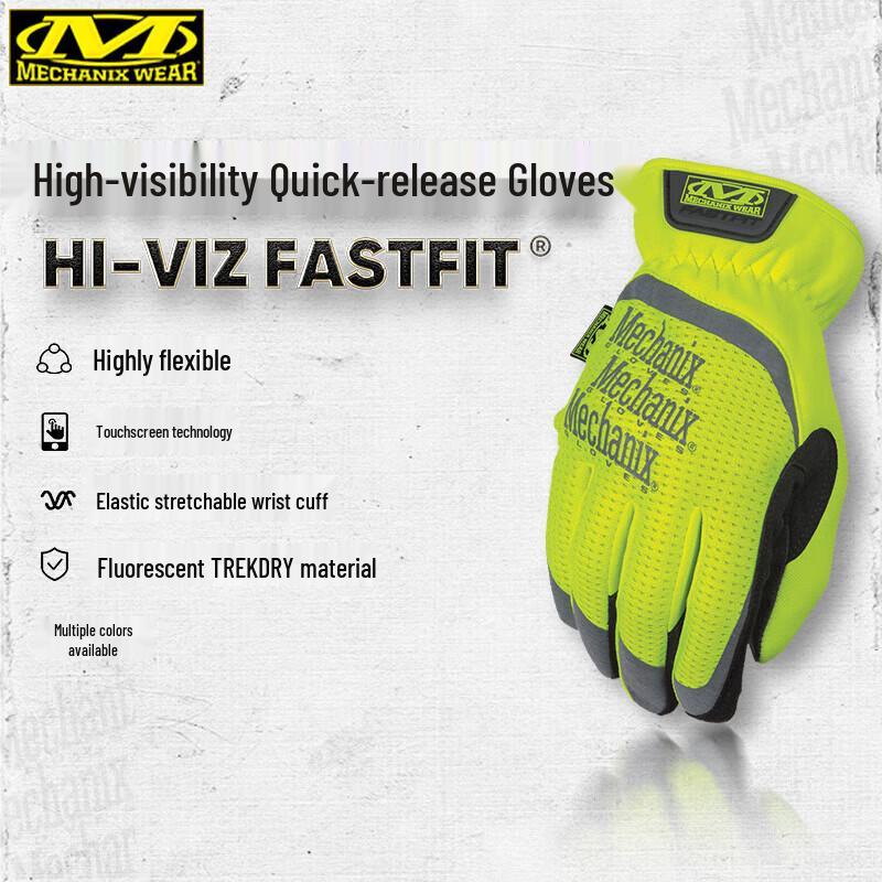 Mechanix Wear FastFit High-Visibility Touchscreen Gloves