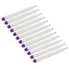 12 Stück Wasserlösliche Stifte Waschbare Ausbleichende Wasserlösliche Stifte Nähen Stickerei Stoffmarkierer Lila Ausbleichender Stift