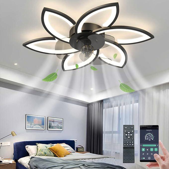 Versatile Ceiling Fan Lamp for Living, Dining, or Bedroom (110-220V, US Standard)