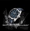 Binyan Men's Fashion Quartz Genuine Leather Waterproof Watch 5163