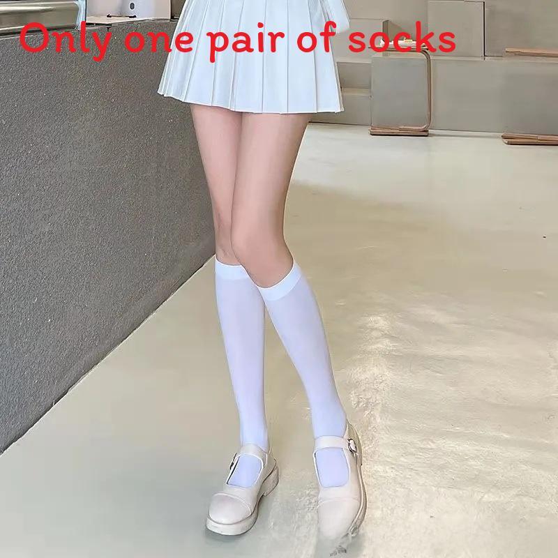 Dudu Socks Women Mid Calf Thin Summer Breathable Antibacterial For Teens And Adults