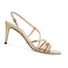 Gucci One Strap Sandals Women's Gold 695214 B8B00 8053