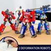 2In1 Transformation Robot Toys Deformable Ballpoint Pen Rotary Joint  Deformation Action Figure Model Toy