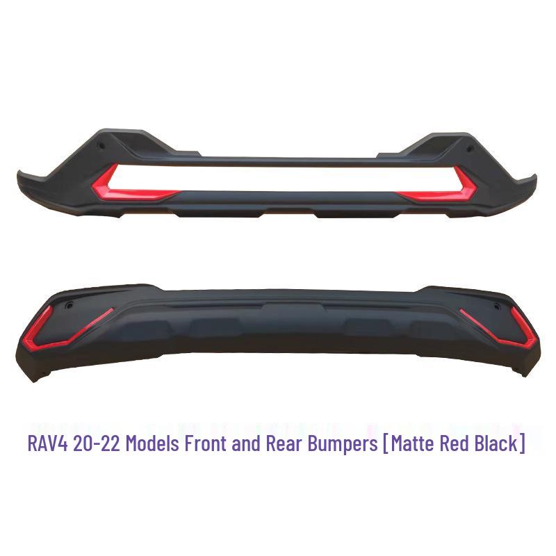 Front & Rear Bumper Guards with Body Kits for 2020-22 RAV4