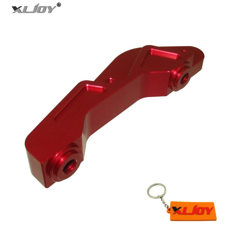 

XLJOY CNC Aluminum Machined Adapter 6mm For 82mm Racing 4 Pistons Brake Caliper Pit Dirt Bike Mini Super Motard красный