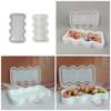 Versatile Silicone Storage Tray Mold Aquas Ripple Shaped Coaster Mould Plaster Mold for Jewelry Display Plate Making