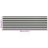 Balcony Privacy Screen HDPE 90 x 300 cm Anthracite and White