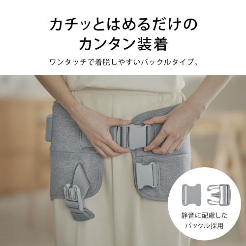 Panasonic Air Massager Pelvic Buttocks Reflex Childcare Housework Light Gray EW-RA170-H