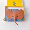 Heißes PU-Leder Baby Elefant Münzbörse Damen Tasche Anhänger Kreativer Kartenhalter Aufbewahrung Lippenstift Umschlag Reißverschluss Geldbörse