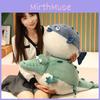 Velvet Plush Alligator Toy Cute Cartoon Animal For Kids Room Decor Doll Gift