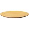 Set of 2 Golden Wooden Round Trays, Diameter 40 cm and 30 cm