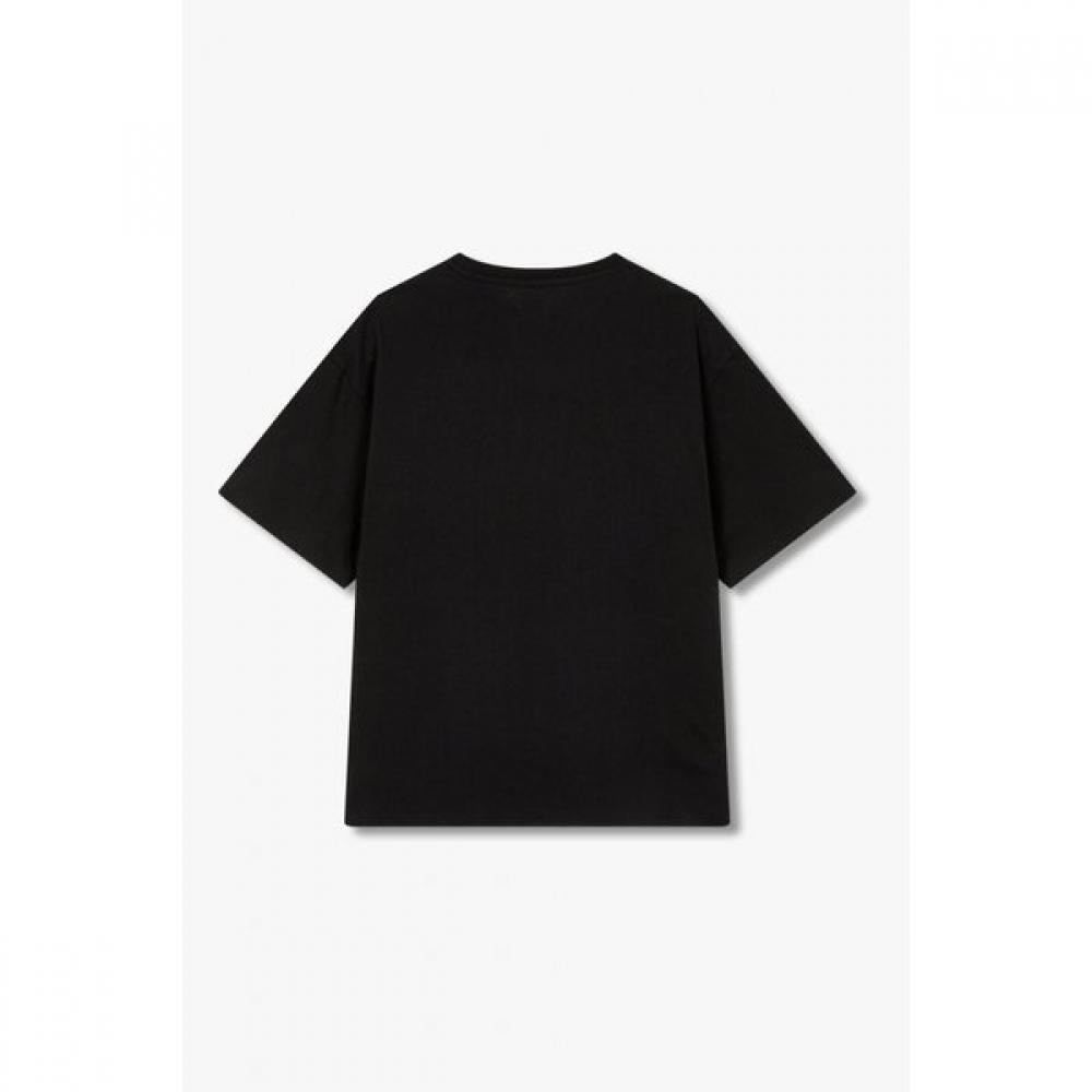 STudio Tomboy Logo Embroidery Hidden PockeT T shirT  91u5222195cT 