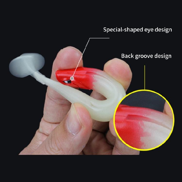 5 Stück Weicher Schwimm-Angelköder 12cm Jig Wobbler Angelköder Swimbaits Paddelschwanz Künstliche Köder Angelzubehör