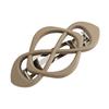 1/4Pcs Vintage French Hair Barrette Matte Finish Hair Clips Cross-Shaped Design Hair Styling Tool Hair Accessories