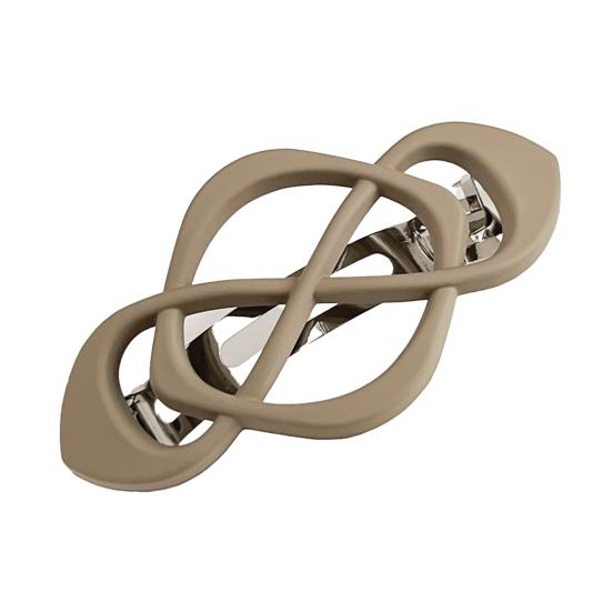 1/4Pcs Vintage French Hair Barrette Matte Finish Hair Clips Cross-Shaped Design Hair Styling Tool Hair Accessories