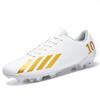 Low-Top Football Shoes Tf Broken Nails Artificial Turf Fg Nails Leather Feet Male And Female Students Football Shoes