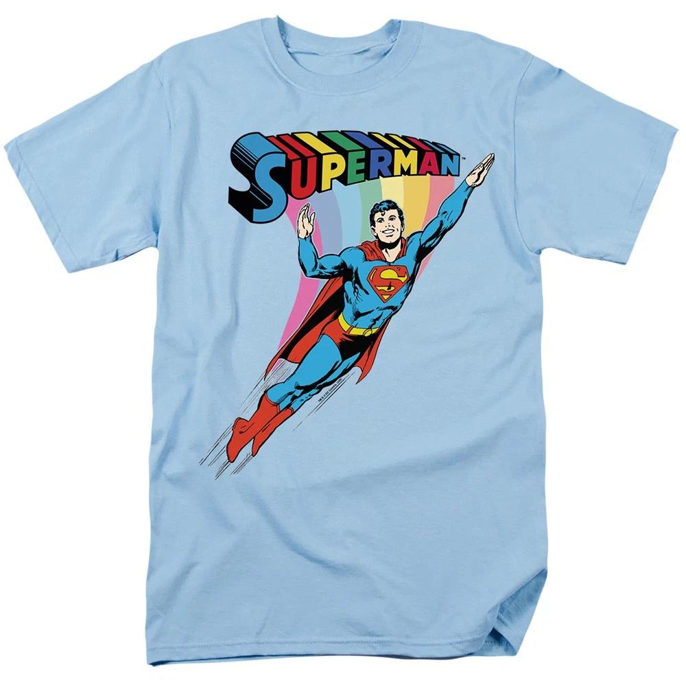 DC Comics - Superman - Retro Colorful Pride - Unisex Children s T-shirt - White 100