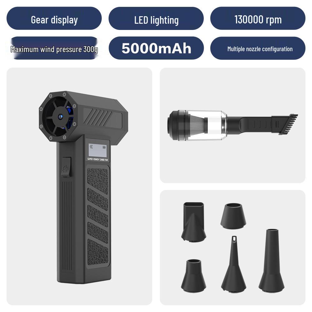 

2025 Высокоскоростной мини турбовентилятор и вакуумный воздуходув для пыли 14.1*12.3*4.2