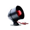12V Car Alarm Horn Black Trumpet Alarm Siren Loud Car Alarm Siren  Scooter