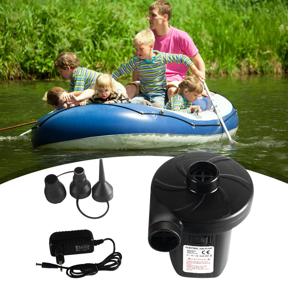 2 In 1 Air Filling Inflator 220V Air Extraction Pump with Nozzles Household Lightweight Multipurpose for Mattress Swimming Pool