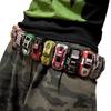 Women Adjustable Car Design Belt Soft PU Safety Buckles Practical Strap For Boys Girls Random Color Style