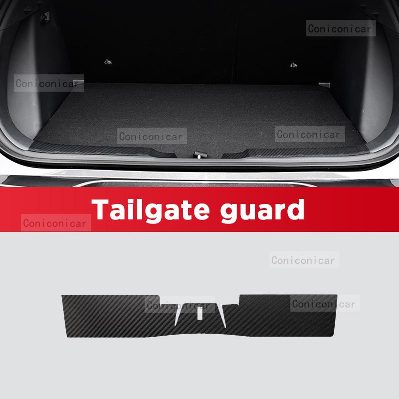 Car Carbon Fiber Door Sill Sticker For CHANGAN UNI-T 2025 Threshold Pedal Anti-scratch Interior Decoration Accessories