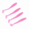 50PCS 5cm Soft Plastic Fishing Lures T Tail Grub Worm Baits Fish Tackle Accessory