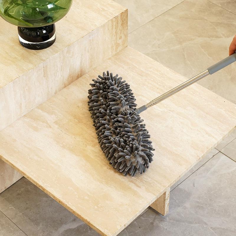Ceiling Fan Cleaner Dusters With Extension Pole Dust Removal Brush Removable Ceiling And Fan Duster Ceiling Fan Cleaning Tool
