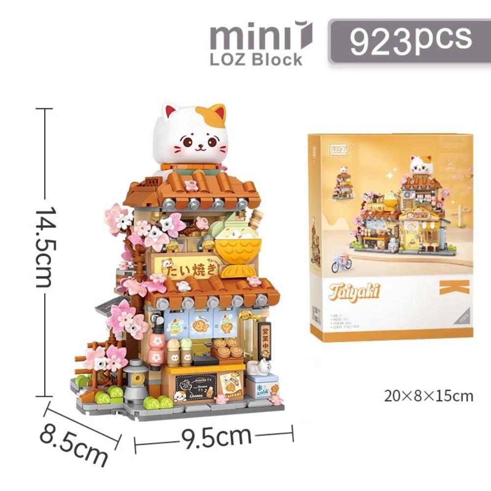 Creative cute flowers for children construction decoration Homemade model DIY building blocks toy assembly toy Christmas gift