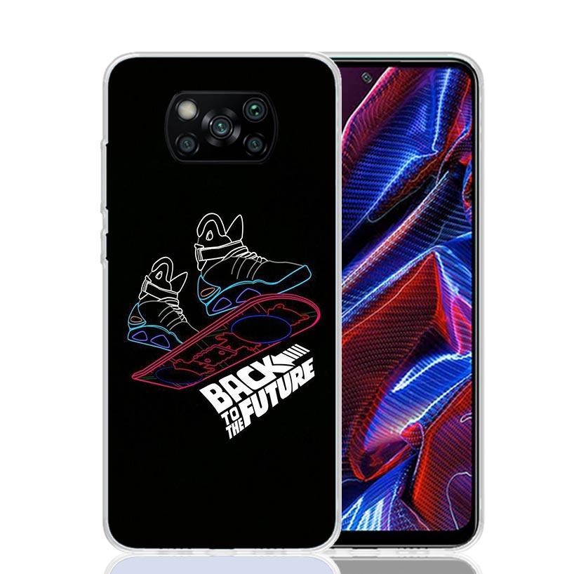 Back To The Future TV Phone Case For Xiaomi Poco X7 X6 X5 Pro F7 Ultra Redmi 15C 15 13 13C 12 12C 10 10A 10C 9 9A 9C 9T Cover Po