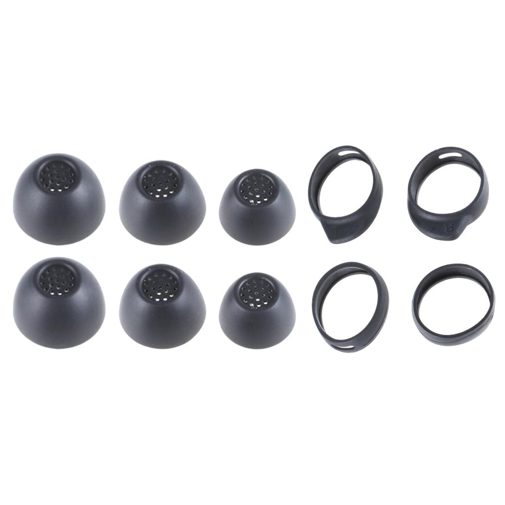 Silicone Ear Tips for Samsung Galaxy Buds FE Antislip Wing Tips Set In-Ear Earphone Cover Earbuds Eartips Set