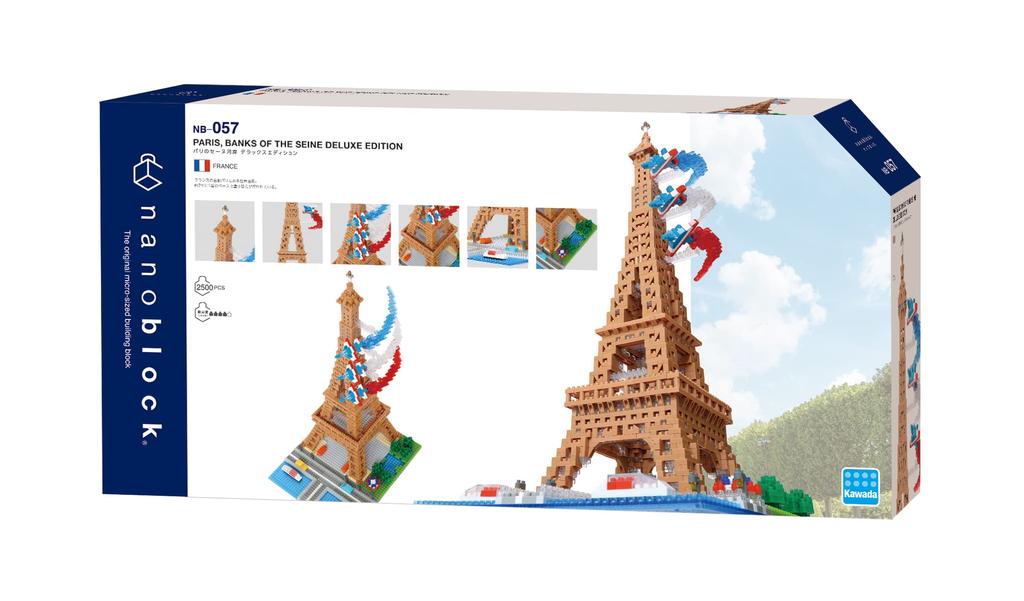 Kawada Nanoblock Paris Banks of the Seine Deluxe Edition NB-057