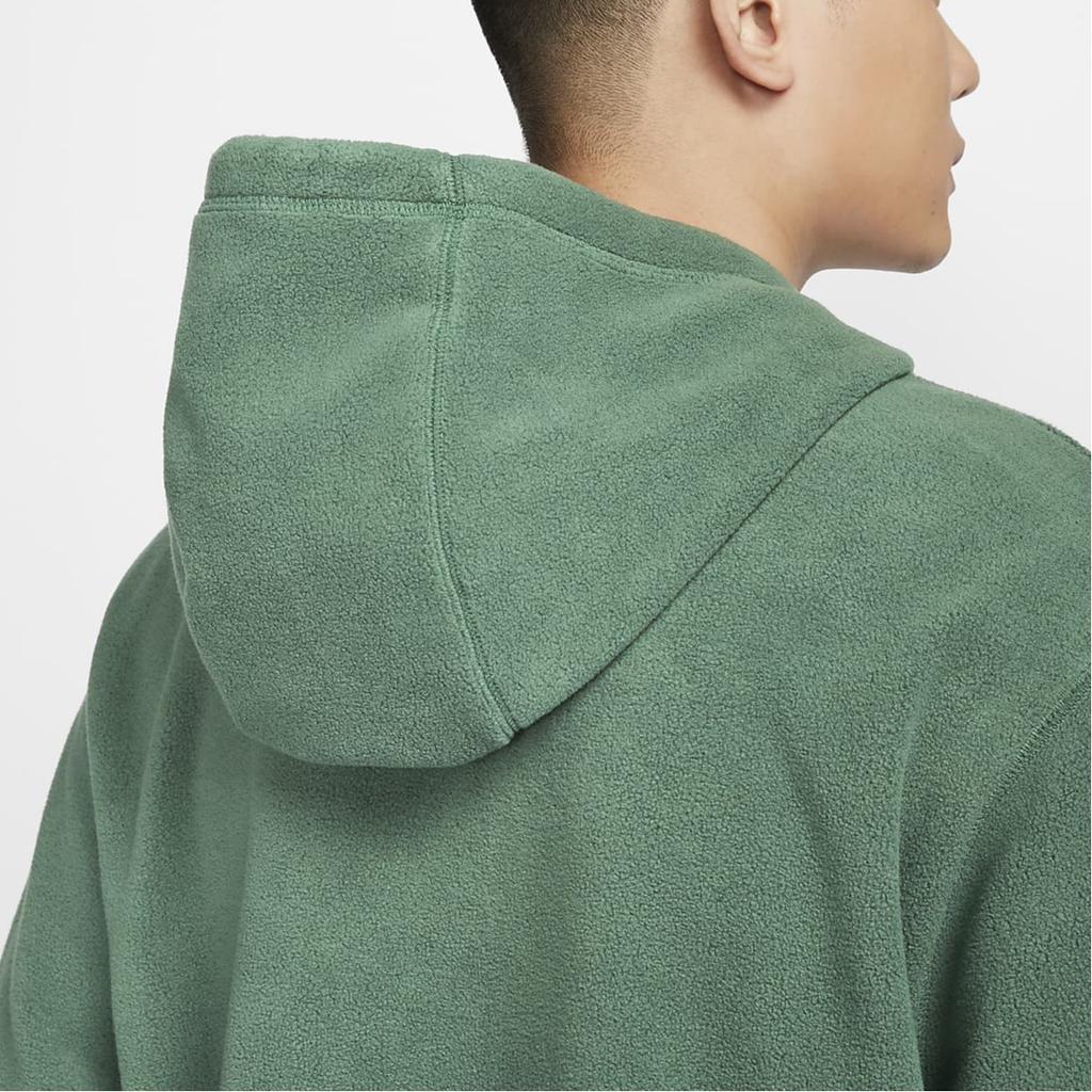 Nike Pullover Kapuzen-Fleece Weiche Bequeme Jacke Herrenjacken Tannengrün FZ0661-323