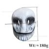 Fabbrica di Maschere Fantasma Bianco Sorriso Sottile Accessori Costumi Horror Halloween Carnevale