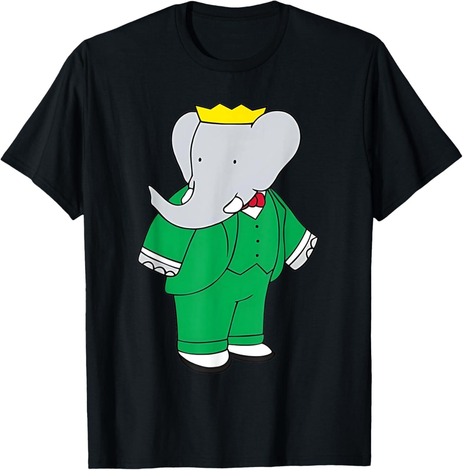 Babar The Elephant Plush Essential Kids And Adults T-Shirt XXXXL
